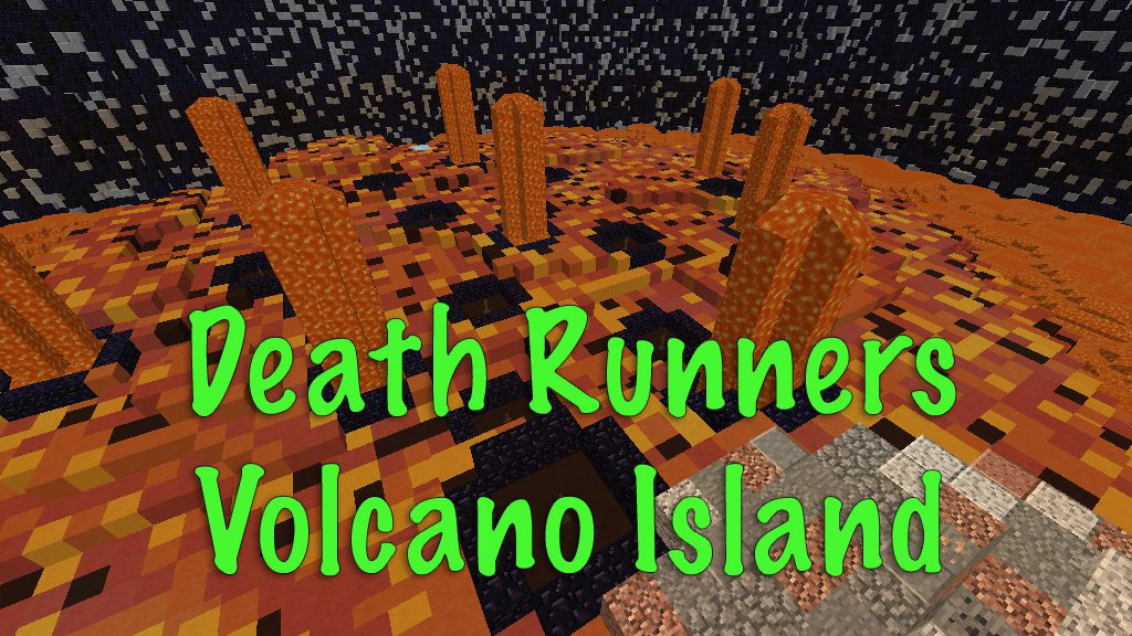 Death Runners: Volcano Island Map 1.12.2, 1.12 for Minecraft 1