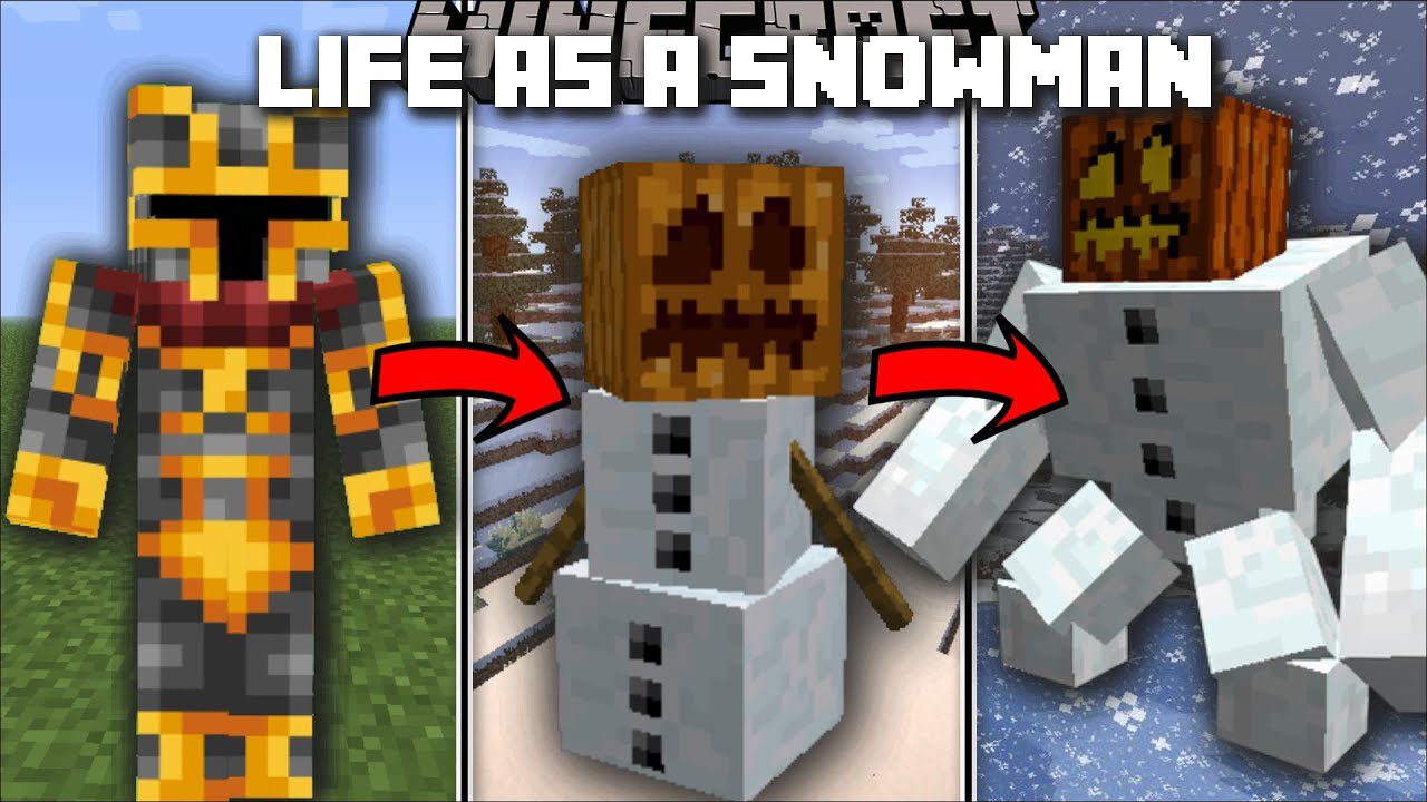 Enhanced Snowman Mod (1.19.4, 1.18.2) - Life as a Snowman 1