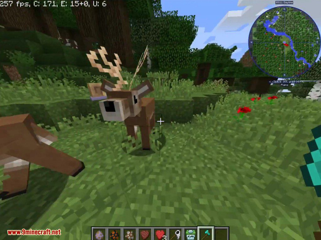 Familiar Fauna Mod 1.12.2 (Butterfly, Deer, Snail) 6