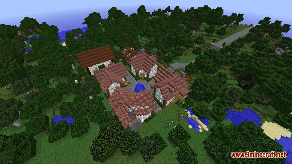 French Chateau Map 1.12.2, 1.12 for Minecraft 8