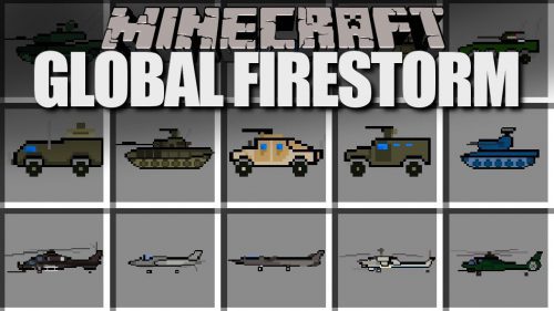 Global Firestorm Pack Mod 1.7.10 (Tanks, Bombers & more) Thumbnail