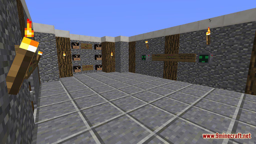 Jesse Statue Map 1.12.2, 1.12 for Minecraft 2