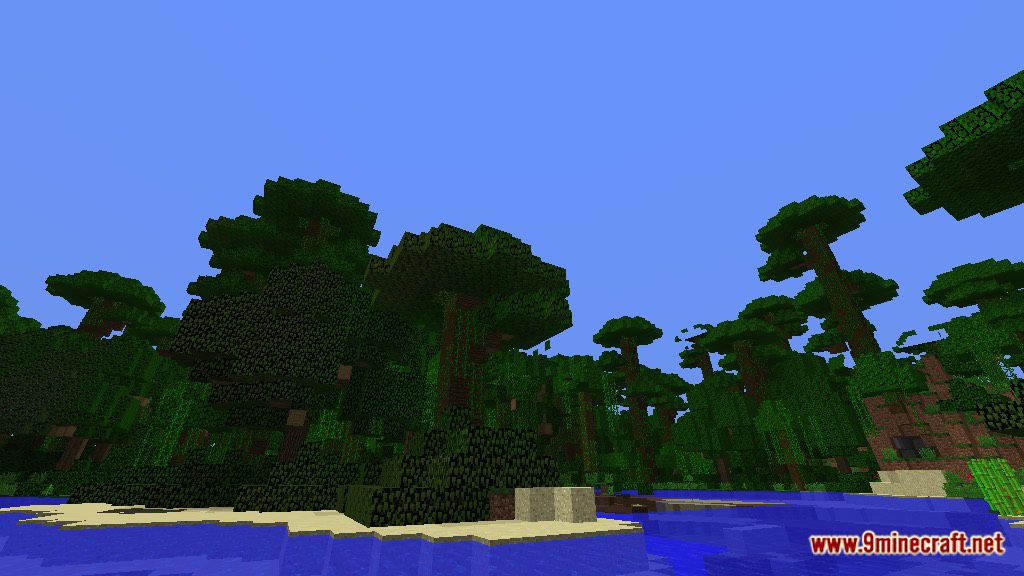 Jungle Island Map 1.12.2, 1.12 for Minecraft 12