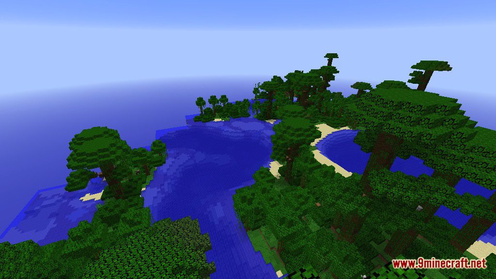 Jungle Island Map 1.12.2, 1.12 for Minecraft 4