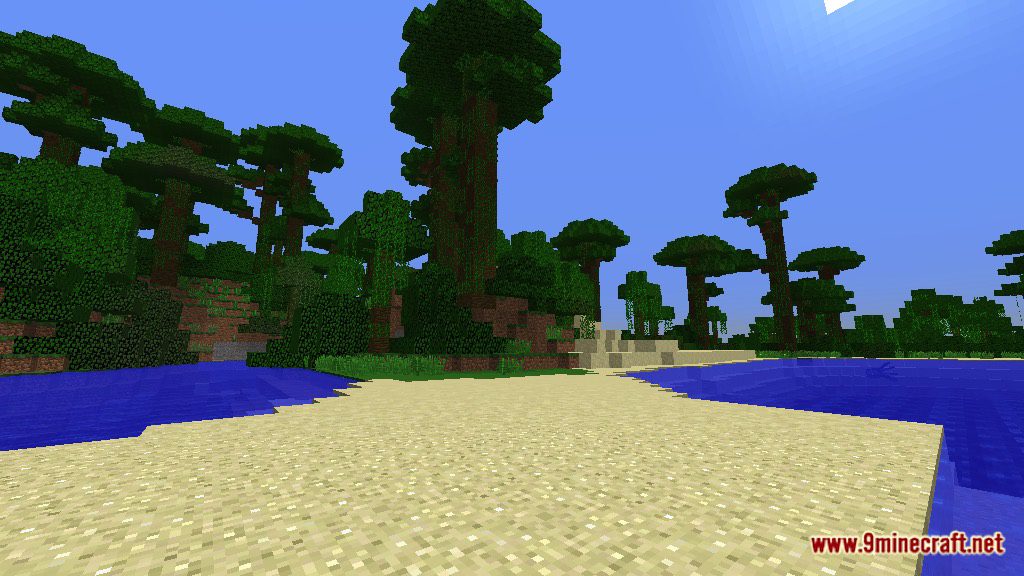 Jungle Island Map 1.12.2, 1.12 for Minecraft 7