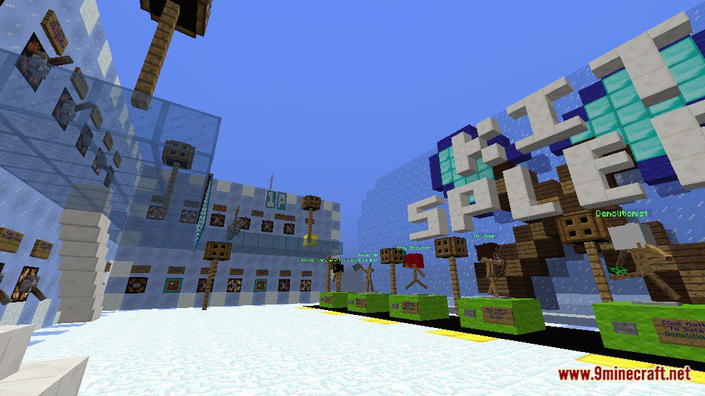 Kit Spleef Map 1.12.2, 1.12 for Minecraft 2