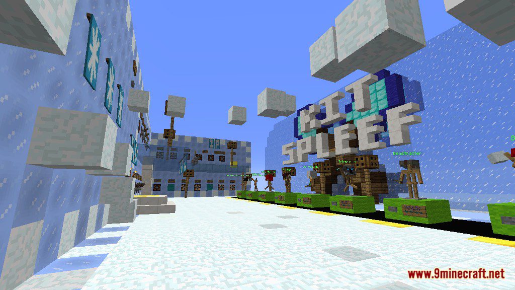 Kit Spleef Map 1.12.2, 1.12 for Minecraft 13