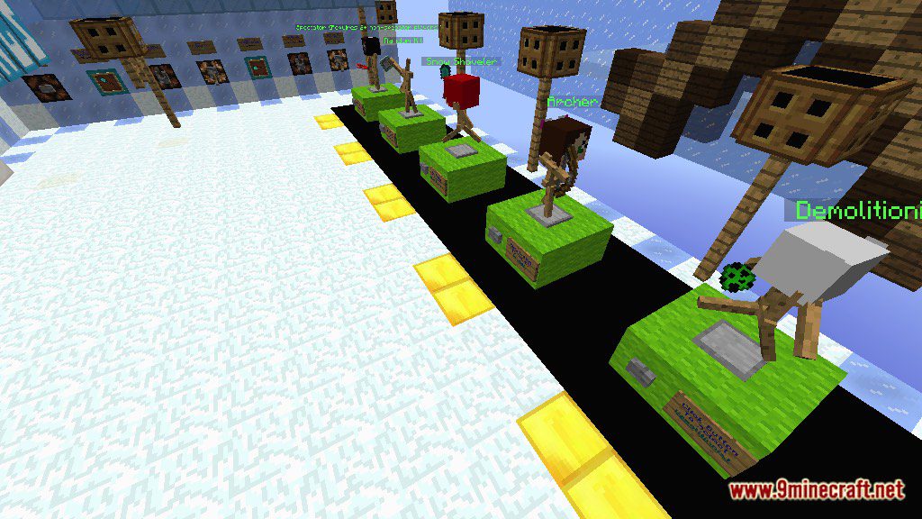 Kit Spleef Map 1.12.2, 1.12 for Minecraft 8