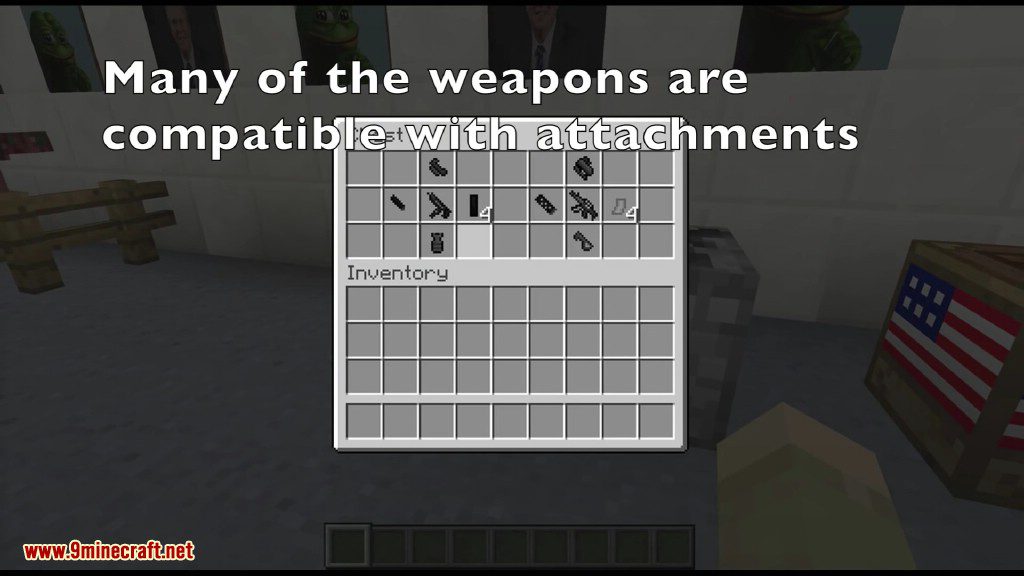 Machetemen Arms Pack Mod 1.12.2, 1.7.10 (High-Quality Weapon Models) 13