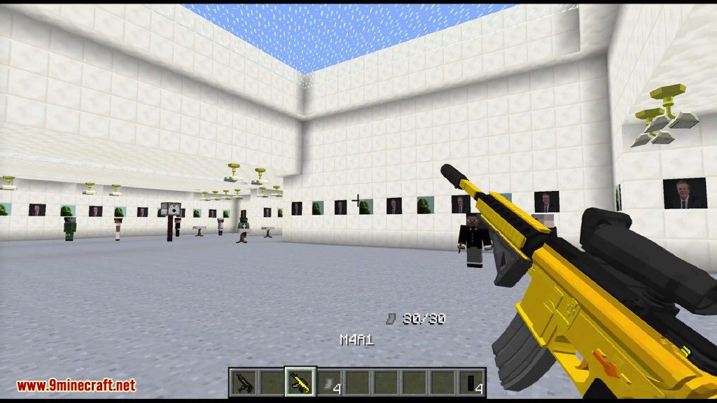 Machetemen Arms Pack Mod 1.12.2, 1.7.10 (High-Quality Weapon Models) 16