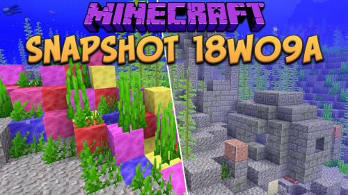 Minecraft 1.13 Snapshot 18w09a (New Coral Blocks, Underwater Ruins) Thumbnail