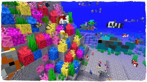 Minecraft 1.13 Snapshot 18w10a (Tropical Fish, Buried Treasure) Thumbnail