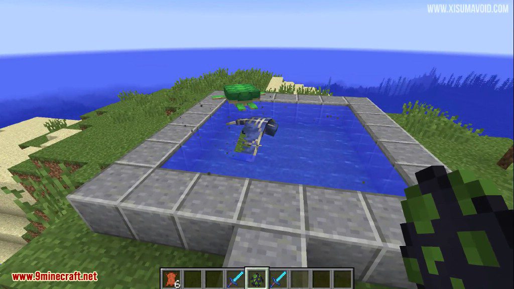 Minecraft 1.13 Snapshot 18w10c (New Water Physics) 11