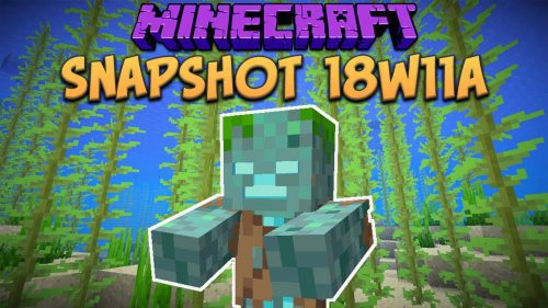 Minecraft 1.13 Snapshot 18w11a (New Drowned Mob & Shipwrecks) Thumbnail