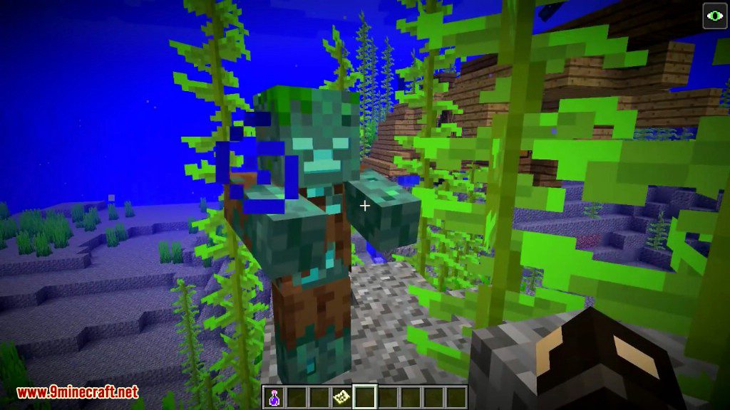 Minecraft 1.13 Snapshot 18w11a (New Drowned Mob & Shipwrecks) 3