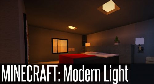 Modern Lights Mod 1.12, 1.11.2 (Lighting Up Your Modern House) Thumbnail