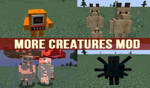 More Creatures Mod 1.12.2 (New Monstrous Mobs) Thumbnail