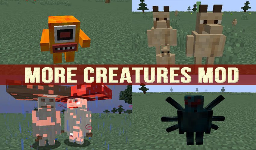 More Creatures Mod 1.12.2 (New Monstrous Mobs) 1