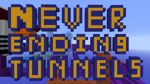 Never Ending Tunnels Map 1.12.2, 1.12 for Minecraft Thumbnail