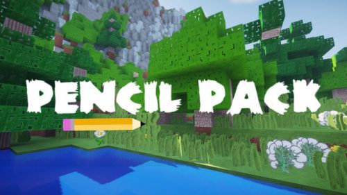 Pencil Pack Hand Drawn Resource Pack (1.14.4, 1.13.2) – Texture Pack Thumbnail