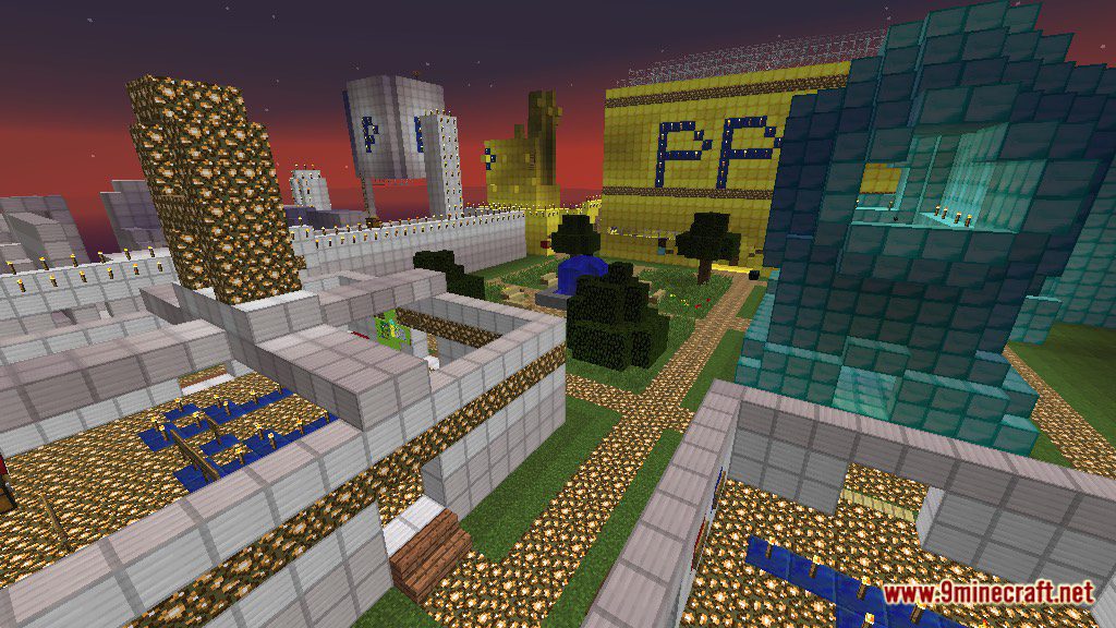 Proofs Parkour Paradise Map 1.12.2, 1.12 for Minecraft 4