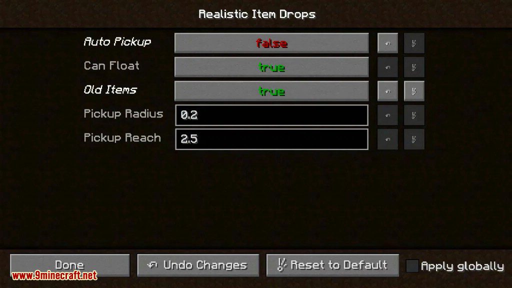 Realistic Item Drops Mod (1.19, 1.18.2) - Throw Your Items 8