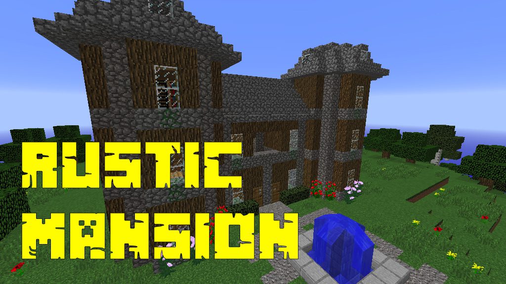 Rustic Mansion Map 1.12.2, 1.11.2 for Minecraft 1