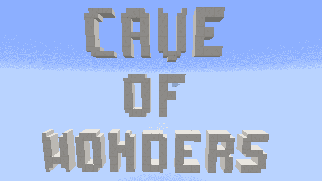 The Cave of Wonders Map 1.12.2, 1.12 for Minecraft 1