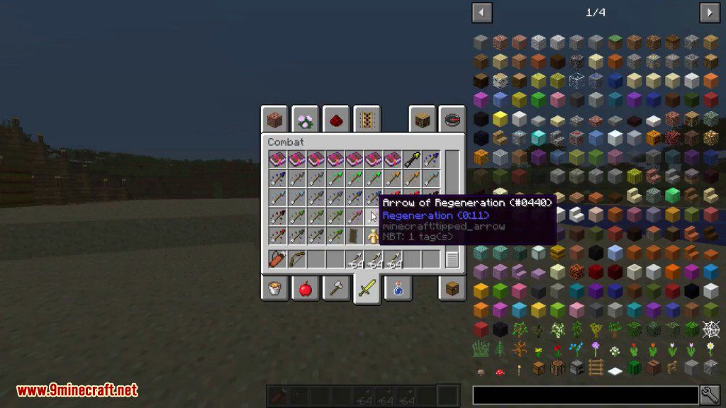 The Lost Quiver Mod 1.12.2 (Add Lots of Stacks to the Arrow) 6