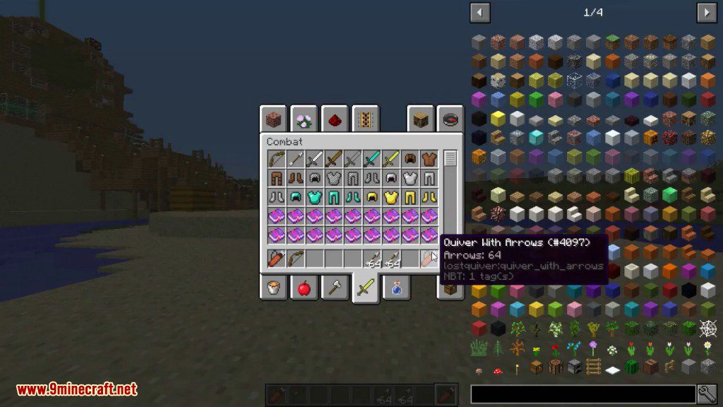 The Lost Quiver Mod 1.12.2 (Add Lots of Stacks to the Arrow) 7