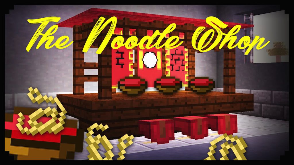 The Noodle Shop Map 1.12.2, 1.12 for Minecraft 1