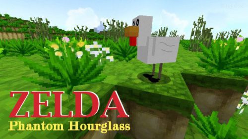 Legend of Zelda Phantom Hourglass Resource Pack 1.13.2, 1.12.2 Thumbnail