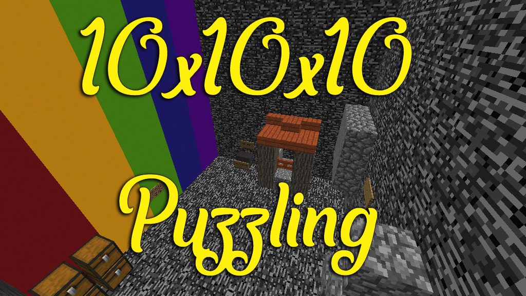 10x10x10 Puzzling Map 1.12.2, 1.12 for Minecraft 1