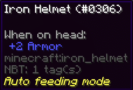 Auto Feeder Helmet Mod (1.20.4, 1.19.4) - Keeping You Saturated 4