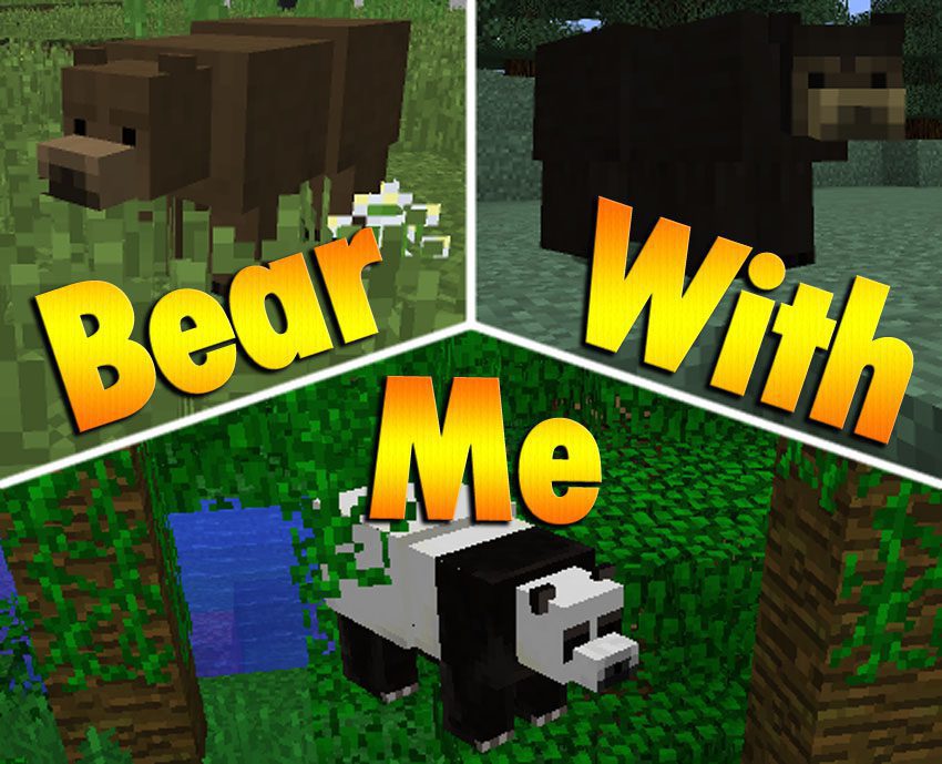 Bear With Me Mod 1.16, 1.15 (New Bear Species) 1