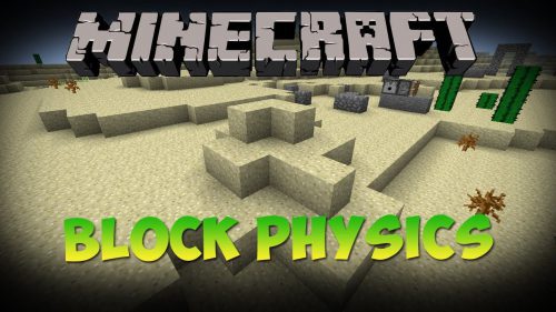 BlockPhysics Mod 1.7.10 (Real Collision) Thumbnail