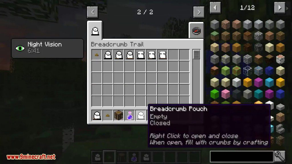 Breadcrumb Trail Mod 1.12.2 (Simple Low-Tech Navigational Tool) 3