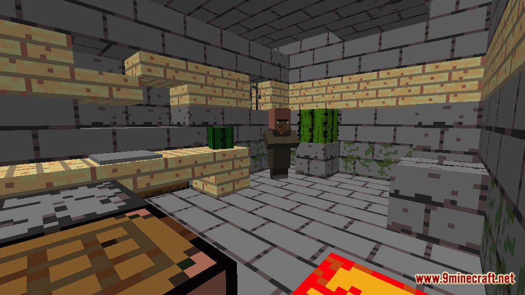 Cactus Escape Map 1.12.2, 1.12 for Minecraft 2