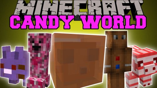 Candy World Mod 1.12.2 (Chocolate Forest) Thumbnail