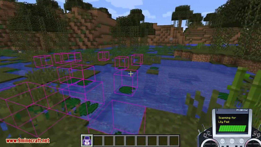 Corail Scanner Mod 1.12.2, 1.11.2 (Detect Blocks Around You) 5