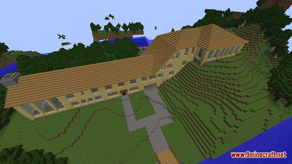 Country Mansion Map 1.12.2, 1.12 for Minecraft 4