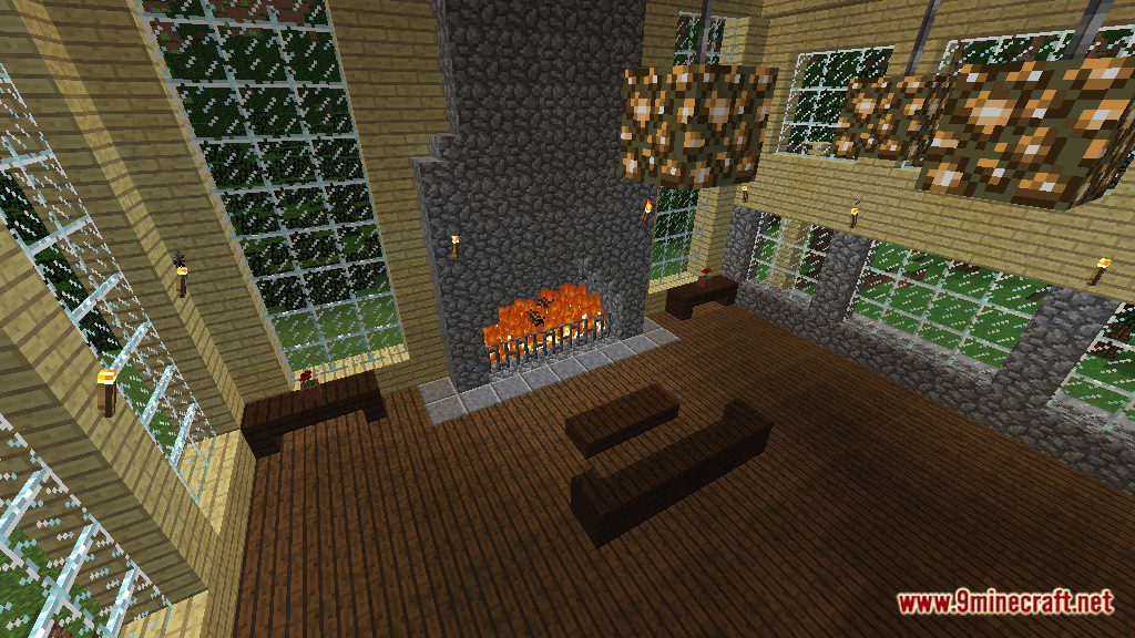 Country Mansion Map 1.12.2, 1.12 for Minecraft 5