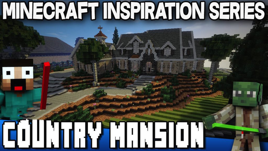 Country Mansion Map 1.12.2, 1.12 for Minecraft 1