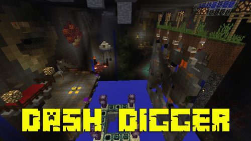 Dash Digger Map 1.12.2, 1.12 for Minecraft Thumbnail