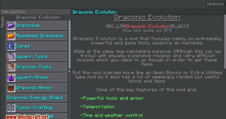 Draconic Evolution Mod (1.18.2, 1.16.5) - Ultimate Power 4