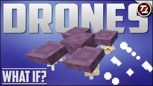 EZDrones Mod 1.12.2 (Automated Item Delivery) Thumbnail