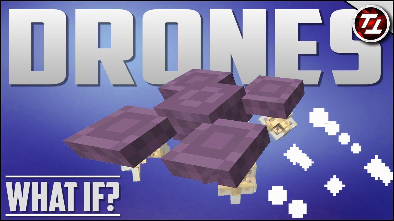 EZDrones Mod 1.12.2 (Automated Item Delivery) 1