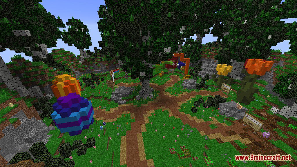 Easter Eggcitement Map 1.12.2, 1.12 for Minecraft 3