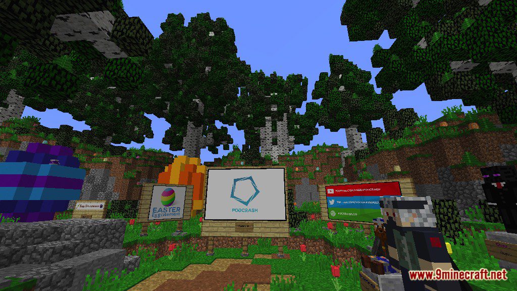 Easter Eggcitement Map 1.12.2, 1.12 for Minecraft 4