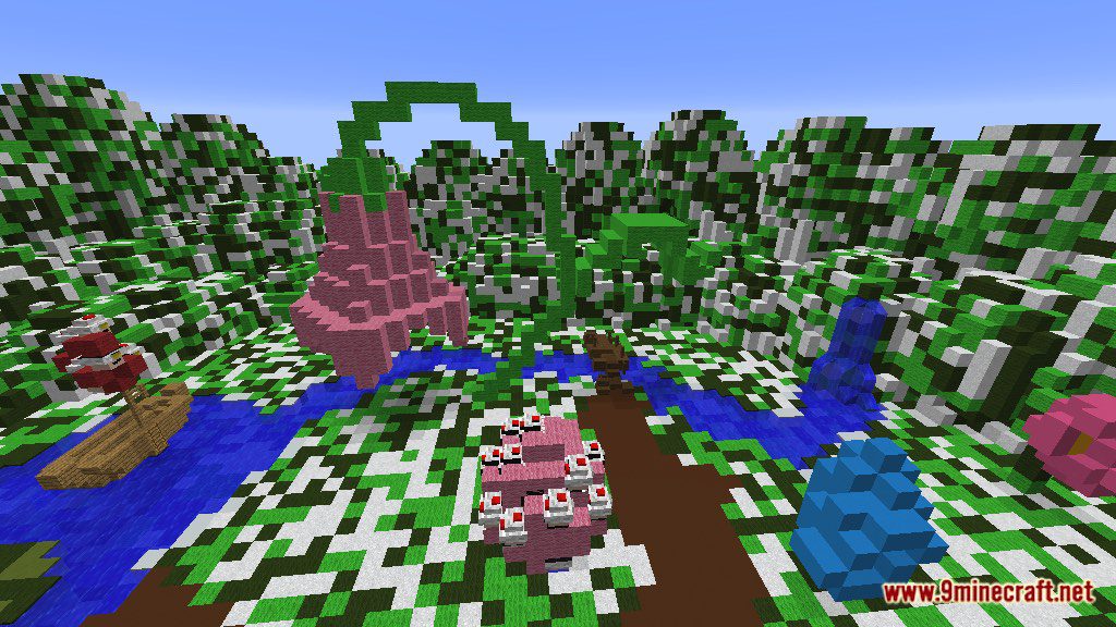 Easter Jump Map 1.12.2, 1.12 for Minecraft 4